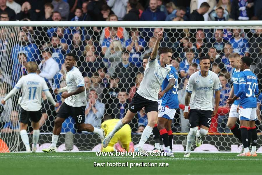 Rangers in deep trouble after suffering heavy loss to Brugge in Champions League play-off